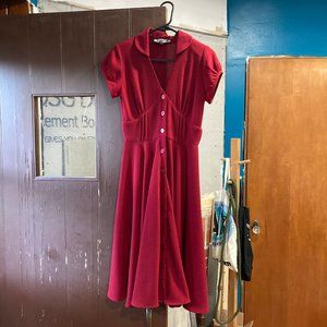 Hell Bunny Button Up Dress